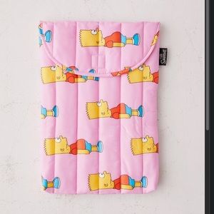 Baggu laptop sleeve- Bart Simpson 16” EUC